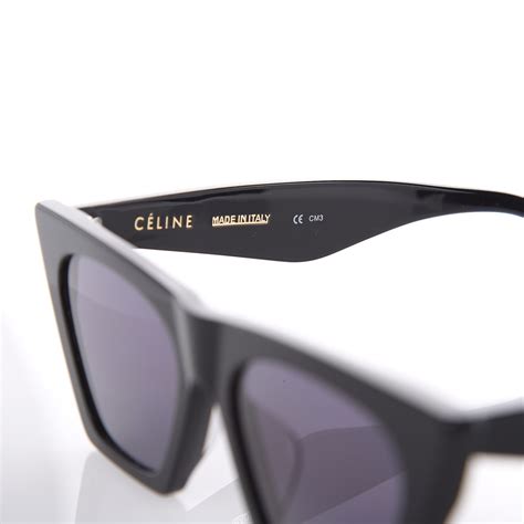 celine cl 41468 s black sunglasses|CELINE EDGE CL 41468/S BLACK SUNGLASSES .